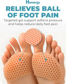 Homergy Metatarsal Foot Pads - Gel Ball of Foot Cushions for Pain Relief 4