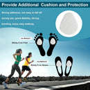 Metatarsal Pads for Women and Men 40 Pieces, Felt Ball of Foot Cushion, Adhesive Forefoot Pads Forefoot Cushion Pads, Foot Pads for Forefoot and Sole Support, Metatarsalgia Mortons Neuroma 6