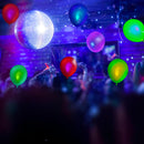 150 Pcs UV Neon Balloons, 7 Colors Blacklight Reactive Fluorescent Balloons Glow in the Dark Birthday Decorations for Birthday, Wedding, Neon Party, Glow Party Decorations Supplies | Colourful-150pieces — 6