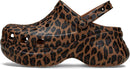 Crocs Women’s Classic Bae Clogs – Sepia/Leopard — 7