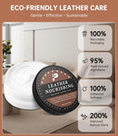 PERPOTAO Leather Conditioner - 2 Pack, All-In-One Leather Care Treatment Salve