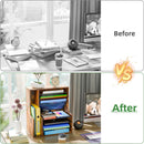 Simple Trending 7- Tier Desk File Organizer, Paper Organizer, Rustic Brown — 6