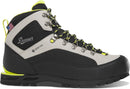Danner Men's Crag Rat EVO 5.5" Hiking Boot - Waterproof GORE-TEX, Insulated PrimaLoft Aerogel, Vibram Traction Outsole, Breathable, Crampon Compatible - Ice/Yellow — 2