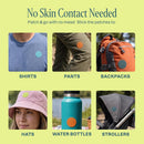 Cliganic Mosquito Repellent Stickers for Kids & Adults, Bug Patches, 90 Pk | 90 Count (Pack of 1) | Solid — 3