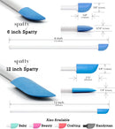 Spatty Daddy Kitchen Spatula Set (6 and 12 Inch Blue) Shark Tank, Christmas Stocking Stuffers, Kitchen Gadgets,… — 7