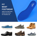 LTOHOE Memory Foam Insoles for Men, Replacement Comfort 8mm Blue US 9 - 8mm Black / 10 — 6