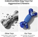 BoYoYo Indestructible Dog Chew Toys for Aggressive Chewers, Tough Dog Toys for…