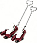 Boot Stretcher,Shoe Stretcher Wide Feet Women Men, Shoe Widener Boot Expander Size7-13 | Red — 2