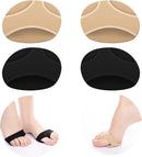 Forefoot Pads,Ball of Foot Cushioning Sleeves for Callus Bunion Chafing Feet Pain Relief Women Men, Honeycomb Forefoot Pads,Soft Gel Cushioning Shoe Inserts for Running Hiking Dancing 1