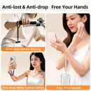 saxsion Lanyard for Phone, Self-Locking Phone Wrist Strap with 0.4mm Ultra-Thin Clip & 360° Hook, Anti-Drop and Anti-Theft Cell Phone Strap Fit iPhone (Camel) photo 4