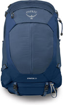 Osprey Stratos 34L Men's Hiking Backpack, Blue OS | Nirvana Blue — 7