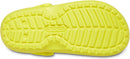 Crocs Unisex Adult Classic Lined Clog – Cyber Yellow — 7