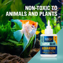 WoldoClean Aquarium Super Glue Gel 50g Fish Safe - Reef Coral Rock Plants — 5