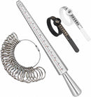 NIUPIKA Ring Sizer Measuring Tool Ring Mandrel Ring Measurer Ring Sizing Kit Measure Finger Size Measurement Tool… — 1