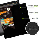CONDA Black Stretched Canvas 12x12 inch, 8 Pack Canvases for Painting, 100% Cotton, 8 oz Gesso-Primed, 5/8 Inch Profile Artist Canvas Value Bulk Pack for Acrylics, Oils Painting | 12"x12" 8 Pack — 2