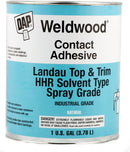 DAP Products Weldwood Landau Top & Trim HHR Solvent Type Spray Grade Contact Adhesive 1 Gal, Natural (070798-002333) — 1