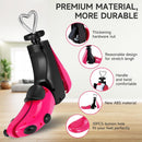 Shoe Stretcher Men, Women Leather Boot Stretcher for Wide Feets, Shoe Tree Adjustable Boot Widener Stretcher | pink | 2 Pack — 2
