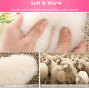 Sheepskin Insoles, Genuine Thick Warm Wool Insert for Women Men, Warm Fleece Wool Insoles, Replacement Sheepskin Soles for Shoes Boots Slippers — 2