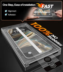 EZ-GLAZ-4 Pack for iPhone 16 Pro Max Screen Protector (6.9") HD Clear photo 2