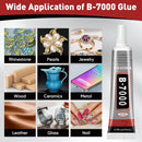 10 PCS 15ml B7000 Rhinestone Glue Clear with Precision Tip, Bedazzling Glue, Multipurpose Super Glues for Nail,… — 8