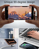 USB C Cable 10ft 2Pack, 60W Fast Charging 90 Degree Nylon Braided Cord 4