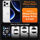 TAURI for iPhone 18 Pro Case/for iPhone 17 Pro Case, Clear — 2
