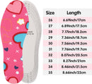 3 Pairs Shoe Insoles for Kids, Memory Sponge Shoe Inserts Trim to Fit Inserts, Replacement Multi-Colored Cushioning Insoles for Children and Toddler Spring Summer - Pink — 2