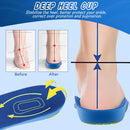 Bacophy Kids Arch Support Insoles Orthotic Cushioning Inserts Deep Heel Cup - Deep Blue — 3