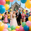 120 Balloons Rainbow Thickened 12 Inch, Assorted Color Latex Balloons Made With Strong Multicolored Latex for Birthday Baby Shower Wedding Party Supplies Arch Garland Decoration | 12inch (Normal) | B24-120multi — 5