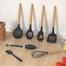 oannao Silicone Cooking Utensils Kitchen Utensil Set - 446°F Heat Resistant Silicone Kitchen Utensils Set,… — 7
