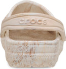 Crocs Kids Classic Watercolor Marbled Clog – Bone Swirl — 5