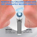 Upgraded Electric Callus Remover for Feet 4500rpm, Professional Electric Foot Callus Remover Foot Sander Pedicure File with 2 Interchangeable Heads and Replaceable Sandpaper Discs — 4