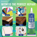 INSOIA Book Glue, 15ml x 2, Clear & Flexible, for Repair and Crafts — 8
