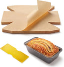 Bake Choice 100 Pcs Loaf Pan Liners for Baking Bread 9x5 Inch, Bread Pan Liners with Cardboard Formers, Non-Stick… — 1