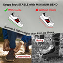 Carbon Fiber Insole for Turf Toe, Foot Fractures, Hallux Rigidus, Limitus, Rigid Insert for Sports, Hiking, Trekking, Basketball, Running, Alternative to Post Op Shoe 255 mm 1 Piece — 4