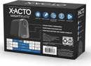 X-ACTO Pencil Sharpener, Mighty Mite Electric Sharpener, With Pencil Saver®, SafeStart® Motor, Black - Classroom, School, Teacher Supplies | Pack of 1 — 2