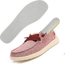 Women's Shoe Insoles for Hey Dude Wally Replacement, Light-Weight Work Shoe Insoles Comfortable Memory Foam Footwear Inserts for Women, Shock Absorption and Cushioning Insoles (W8) - US W9 / EU40 — 1