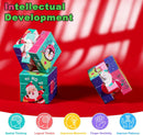 24 Pcs Premium Mini Cubes, Christmas 1.18" 3x3x3 Puzzle Cube Set with Fine-Textured Surface Finish, Stocking Stuffers, Birthday Party Favors, Classroom Prizes, Stress Relief Fidget Toys — 4