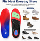 Plantar Fasciitis Pain Relief High Arch Support Insoles, Heavy Duty Orthotics for 220+ lbs & All Weights, Unisex Flat Feet & Work Boots, Corrective & Pressure Relief with Every Step, Size XL - XS - Women 6-7 / XS - Women 6-7 — 3
