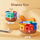 GAMENOTE Rotating Art Supply Organizer, Lazy Susan Caddy, Large — 3