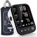 Blood Pressure Machine, Automatic Upper Arm Blood Pressure Monitor with 2x199 Readout, 4.5 Inch Backlit Large Screen Adjustable Large Cuff 9 to 17 Inches - Arrhythmia and Home Hypertension Detector — 1
