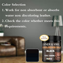Leather Recoloring Balm Black Leather Dye Vinyl Paint Car Interior Seat Furniture Conditioner Couch Recliner Boots Jacket Shoes Handbag — 6