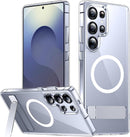 SPIDERCASE for Samsung Galaxy S25 Ultra Case,Built-in Stand,Clear — 1