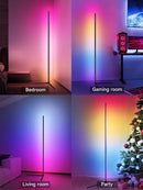 Tyute Corner Floor Lamp, RGB LED Corner Lamp with Music Sync, Smart App and Remote Control Color Changing Ambience… — 6