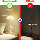 Shroommate Dorm Room Essential Clip On Bed Light for Dorm Room - White — 4