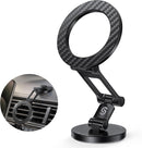 Syncwire Fits MagSafe Car Mount Magnetic Phone Holder for Dash and Tesla | Carbon Fiber photo 1