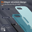 for iPhone 16e Case & iPhone 17e Case, with Screen Protector,Military Grade Heavy Duty Shockproof Phone Cover with Wrist Lanyard Strap for iPhone 16e & iPhone 17e,Mint Green — 2