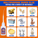 Super Glue Clear 30 g(1.06 oz.), Strong Fast Drying Waterproof Liquid Adhesive for Plastic, Metal, Wood, Rubber,… — 6