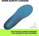 Superfeet Work Slim-Fit Cushion Insoles, 11.5–13 M / 12.5–14 W 2
