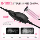 Electric Foot File for Home: Adjustable Speed 1000RPM Feet File - Pink — 3
